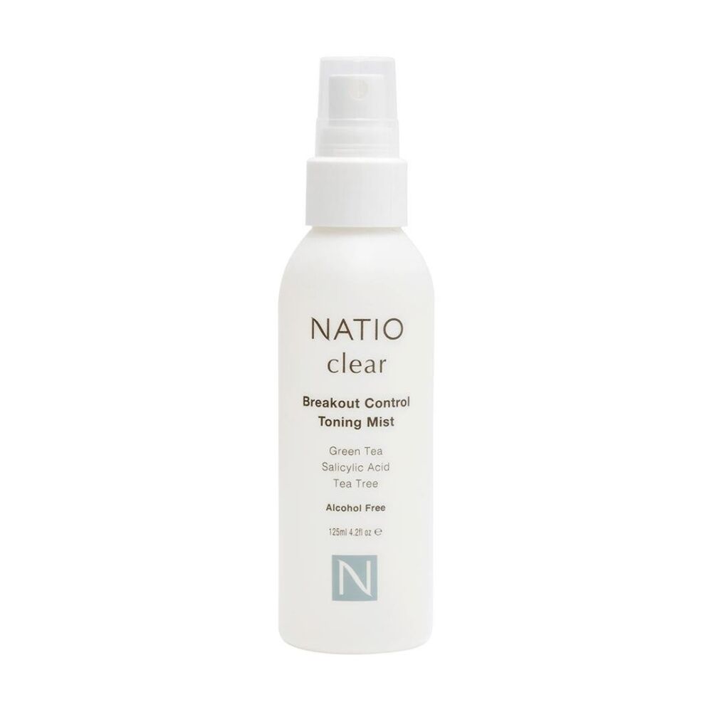 12PK Natio Toning Mist Clear Breakout Control Green Tea Salicylic Acid 125ml