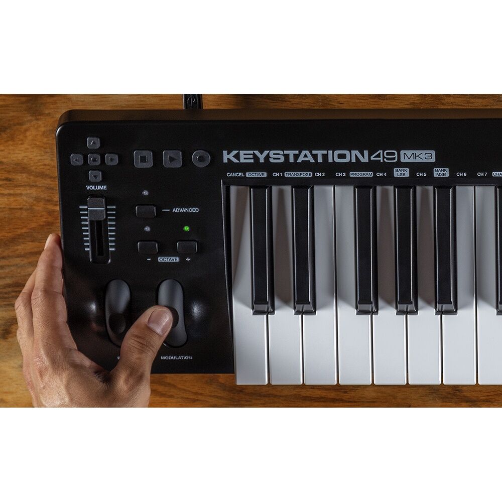 M-Audio Synth Feel MK3 Keystation Electronic Keyboard USB-MIDI Connected 49 Key