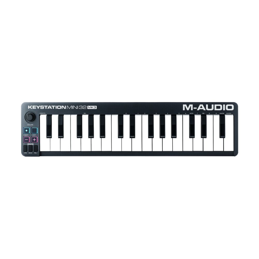 M-Audio Mini MK3 Keystation Electronic Keyboard USB Connected 32 Key