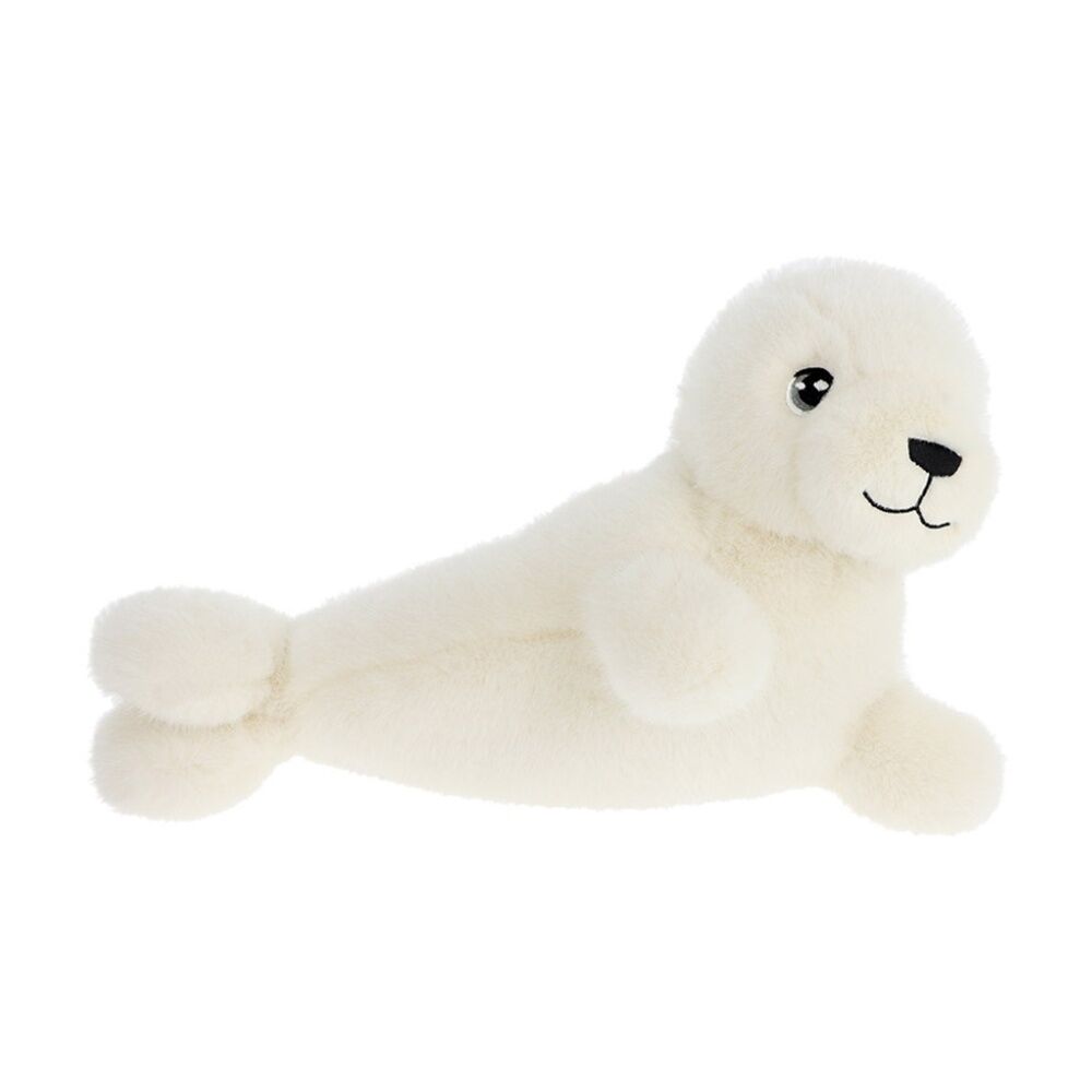 Keeleco 100% Recycled Material Weighted 15cm Delux Animal Plush Toy Seal