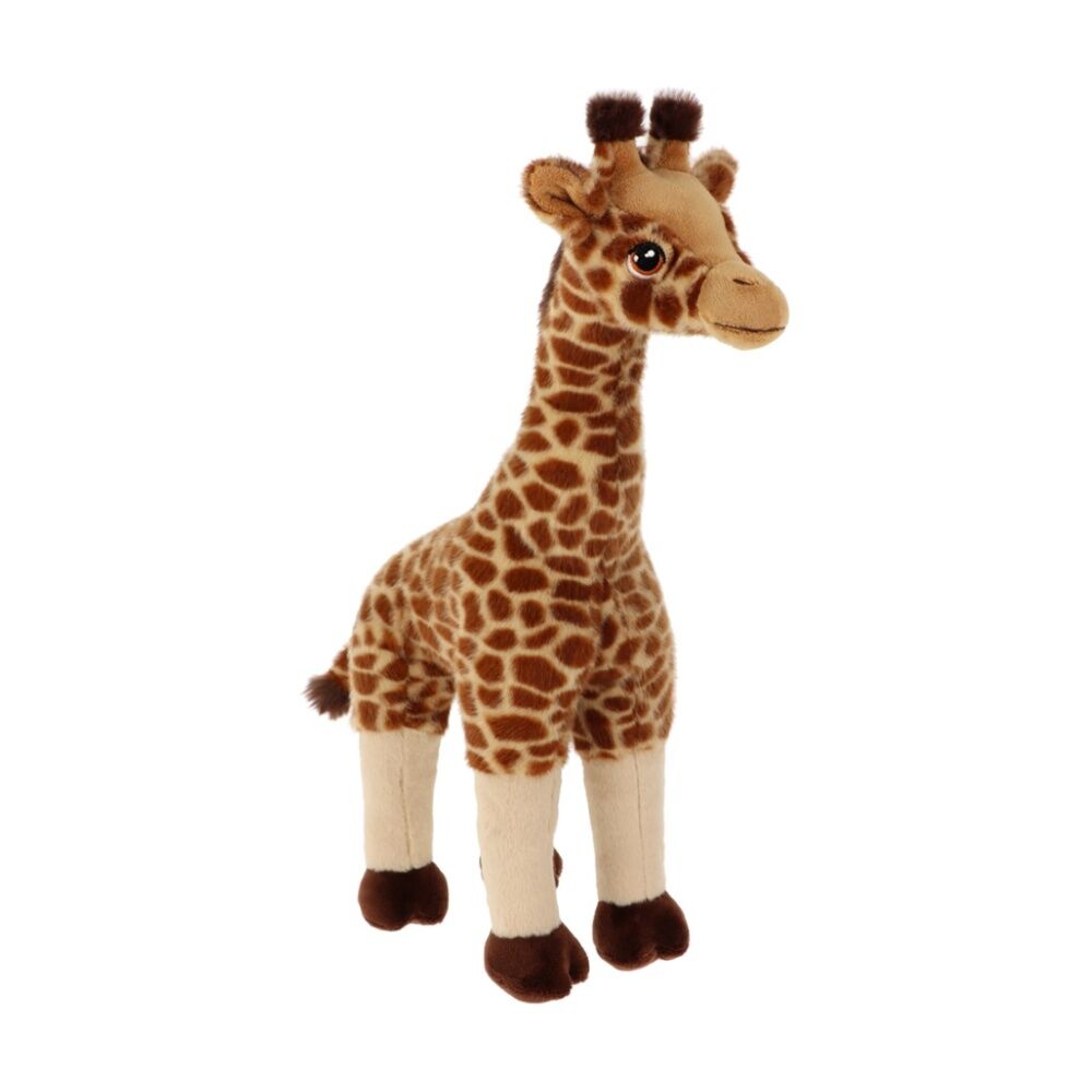 Keeleco Delux Plush Toy 100% Recycled Brown/Beige Stuffed Animal Giraffe