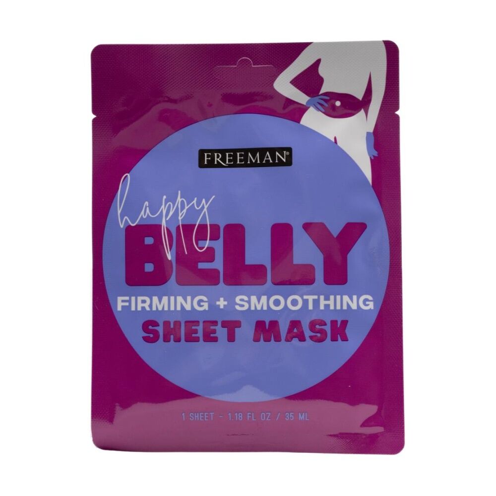 12PK Freeman Firming & Soothing Happy Belly Sheet Mask For All Skin Types 35mL