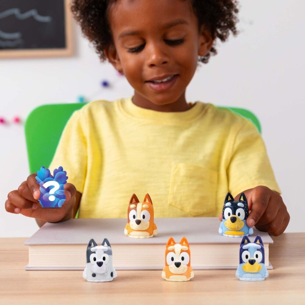 5PK Basic Fun Mash'ems Bluey Squishy Toy Water-Filled Assorted Kids 3y+