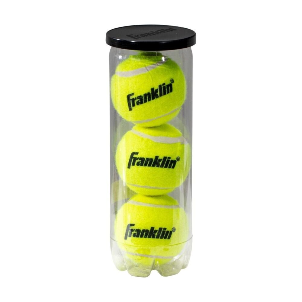 3x 3pc Franklin Tennis Balls Recreational Play Practice Training Yellow