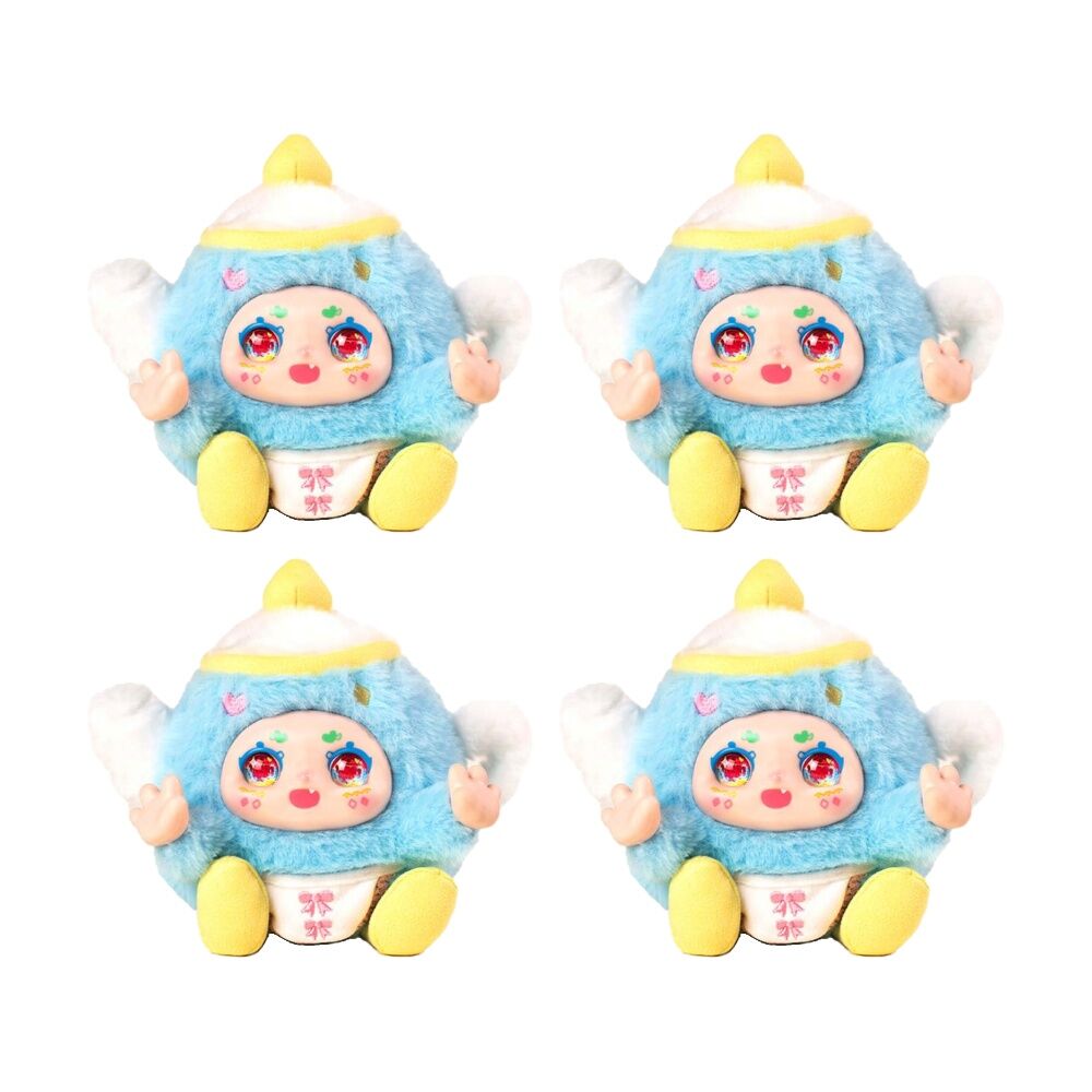 4PK Centel Kimmon Warming Time Collectible Mystery Plush Soft Toy Assorted