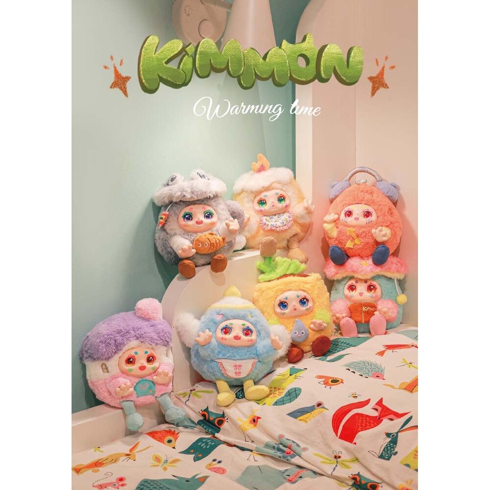 4PK Centel Kimmon Warming Time Collectible Mystery Plush Soft Toy Assorted