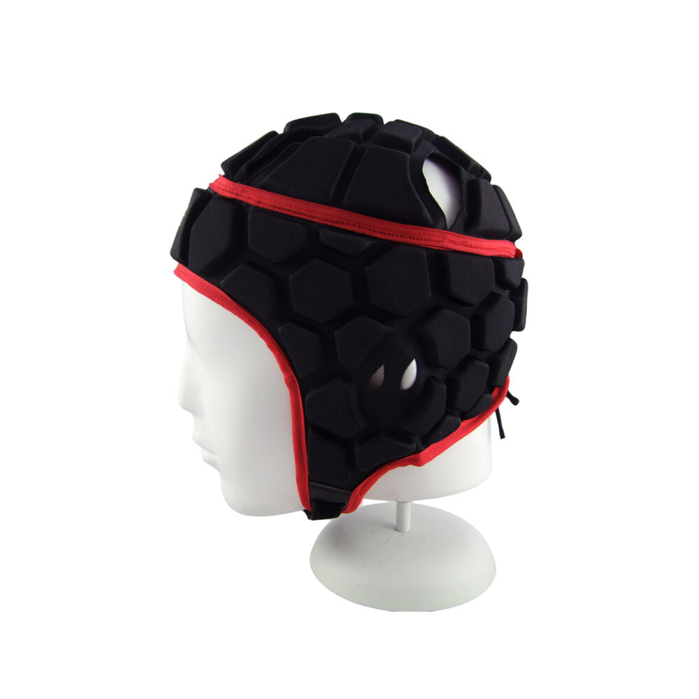 Signature Viper Protective Sports Helmet Headgear Black Red