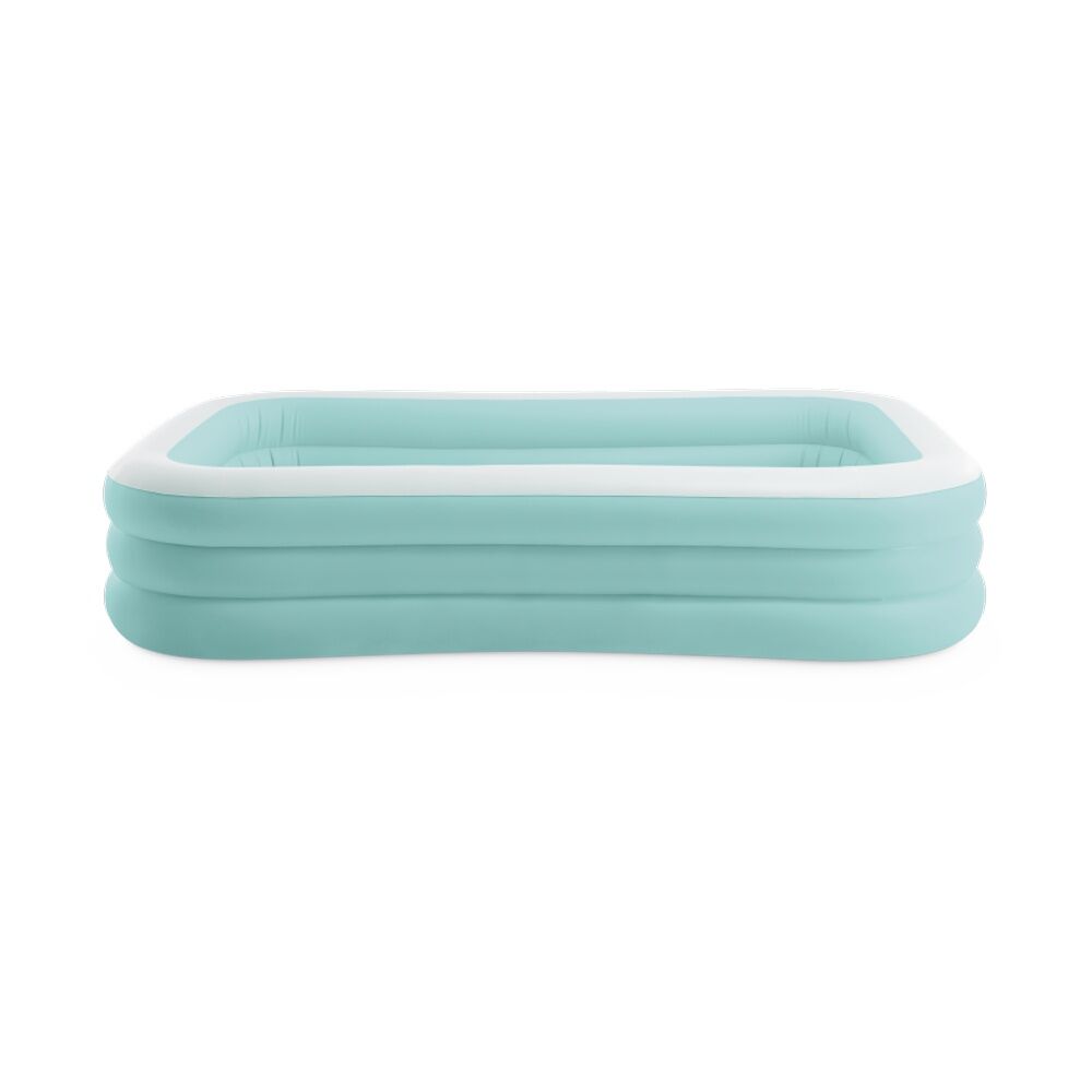 Intex Swim Center Family Lounge Inflatable Pool 264x165x56cm Cyan 6y+