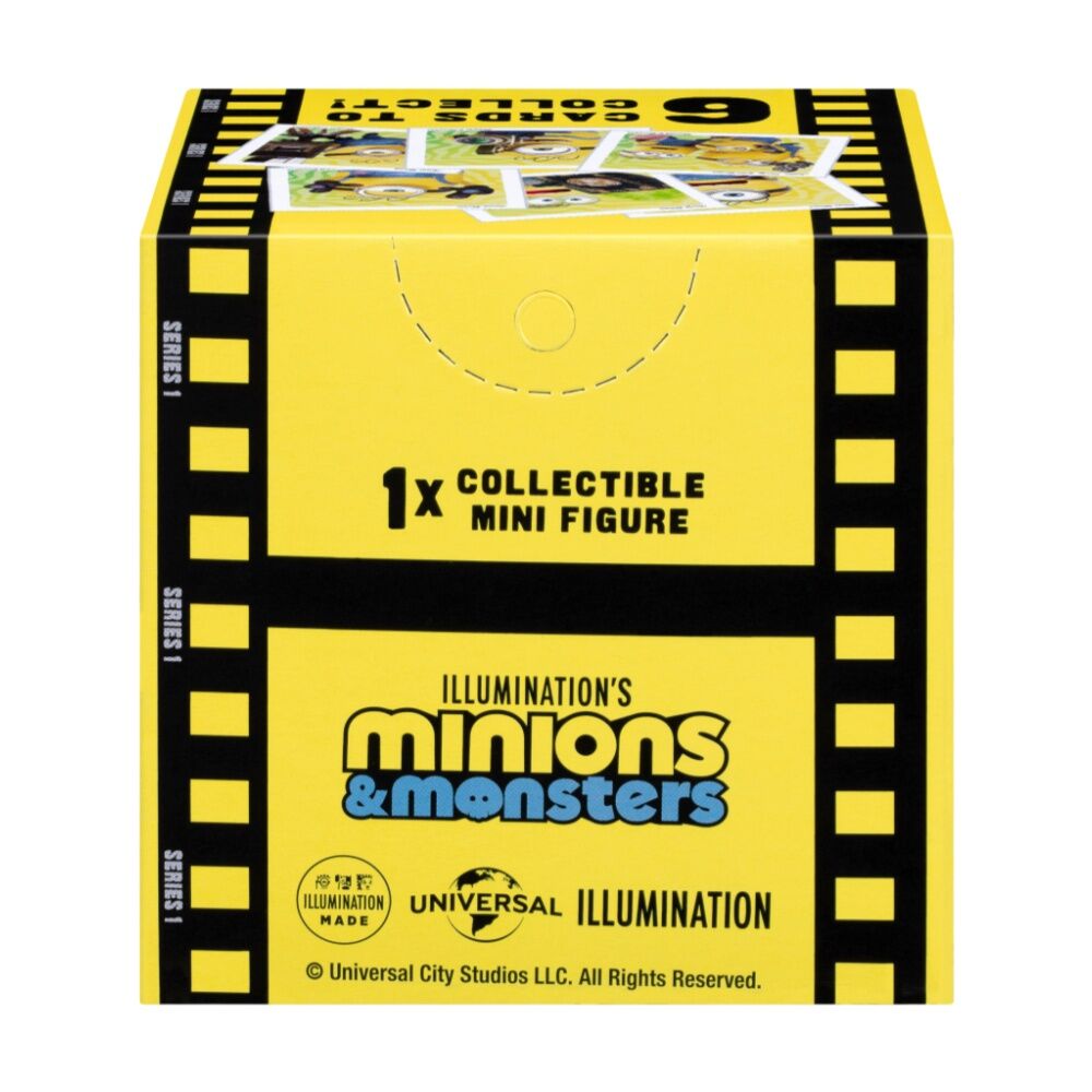 3PK Minions 3 Mini Figures Fun Kids Toy 4y+ Assorted