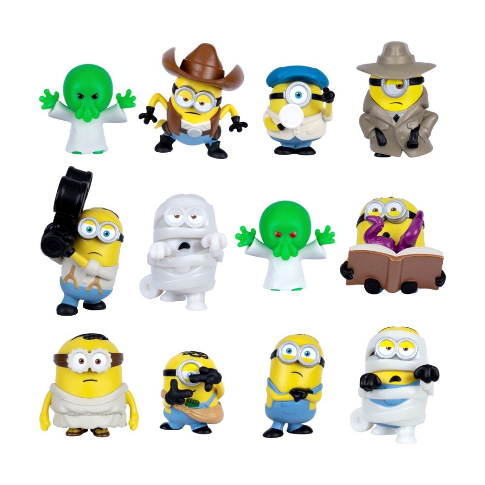 6PK Minions 3 Mini Figures Fun Kids Toy 4y+ Assorted
