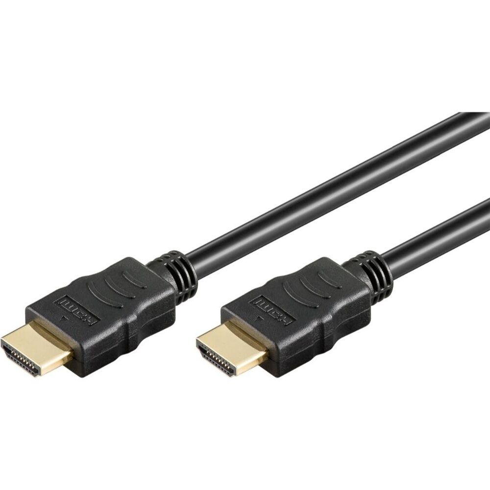 6PK Goobay High Speed HDMI Cable with Ethernet 4K@60Hz 3M - Black