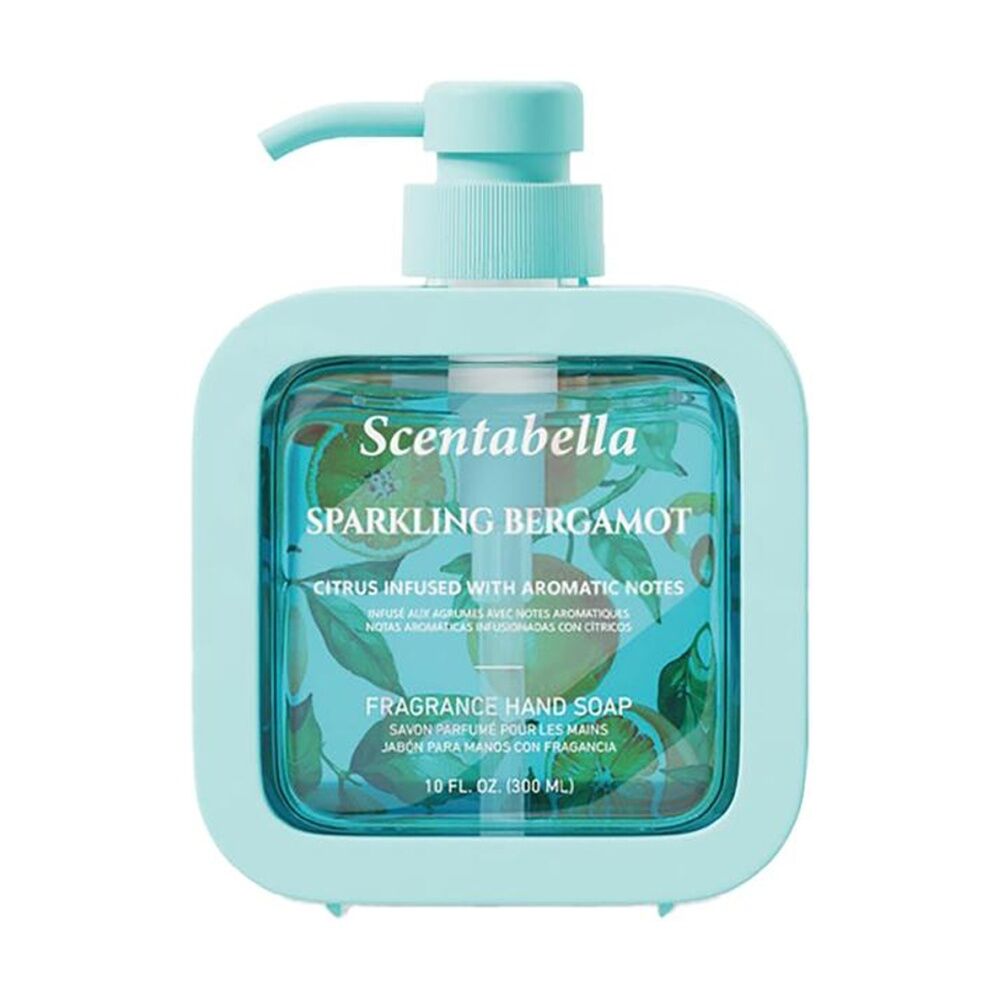 12PK Scentabella Scented Cleansing Hand Soap 300mL Citrus Infused Aromatic Notes