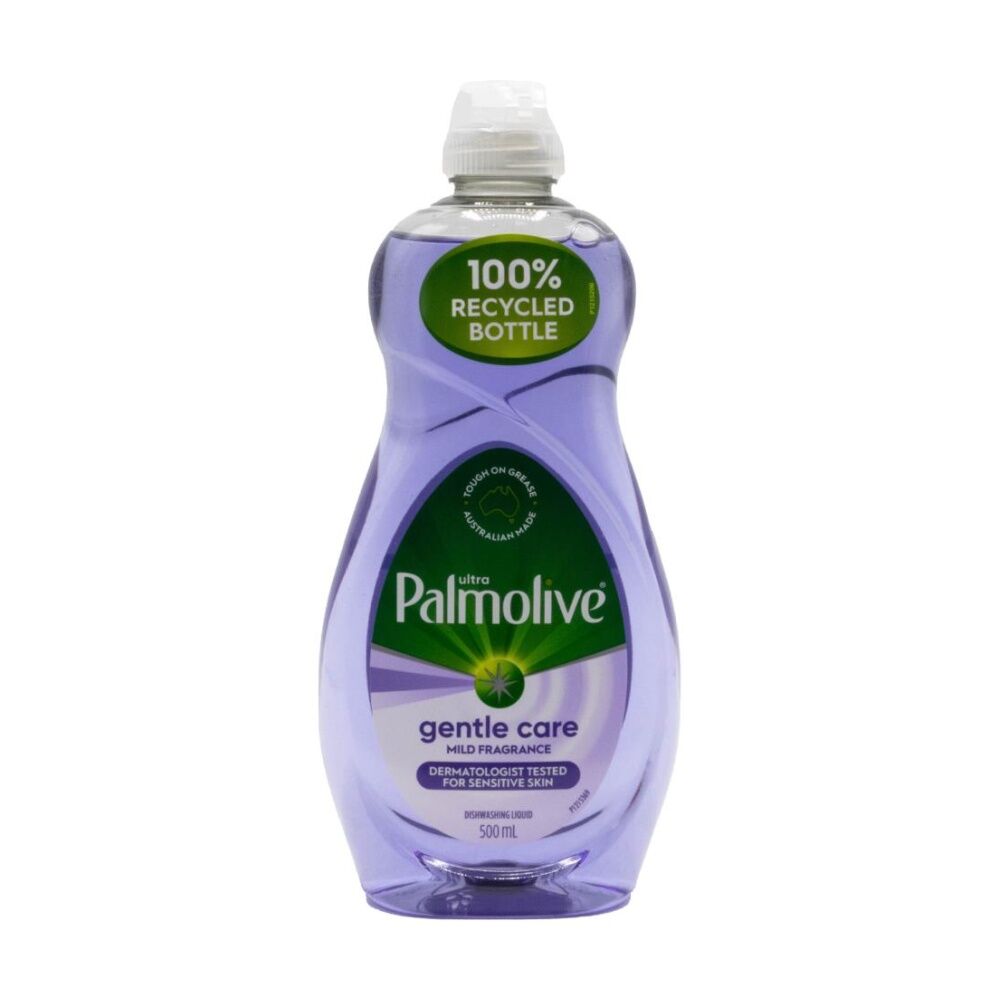 8PK Palmolive Ultra Gentle Sensitive Skin Dishwasher Liquid 500ml Mild Fragrance