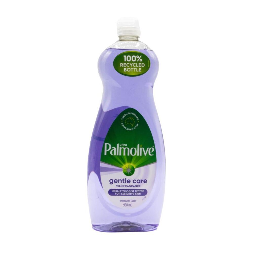 8PK Palmolive Ultra Gentle Sensitive Skin Dishwasher Liquid 950ml Mild Fragrance