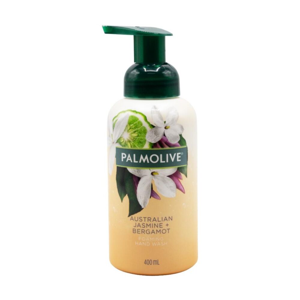 6PK Palmolive Hand Wash Foaming Australian Jasmine And Bergamot Pump 400mL