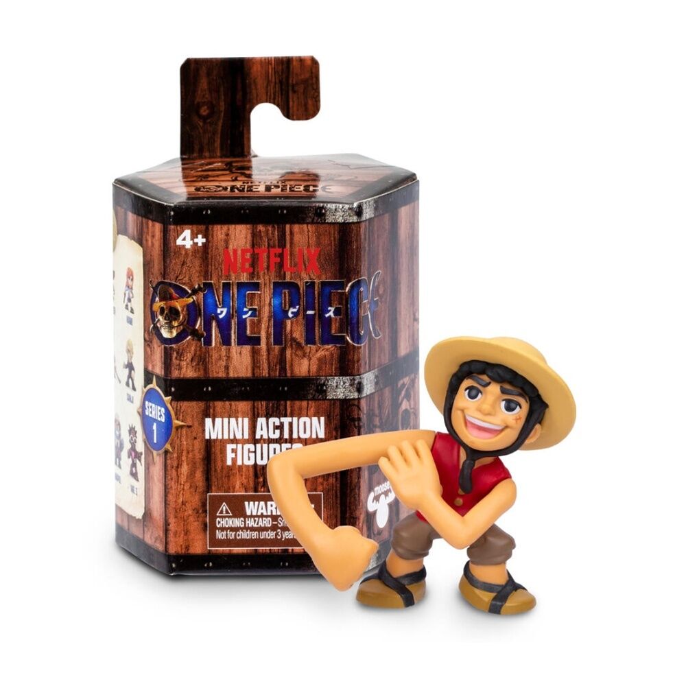 12PK One Piece Mini Figure Collectible Action Figures W/ Surprise 4y+ Assorted