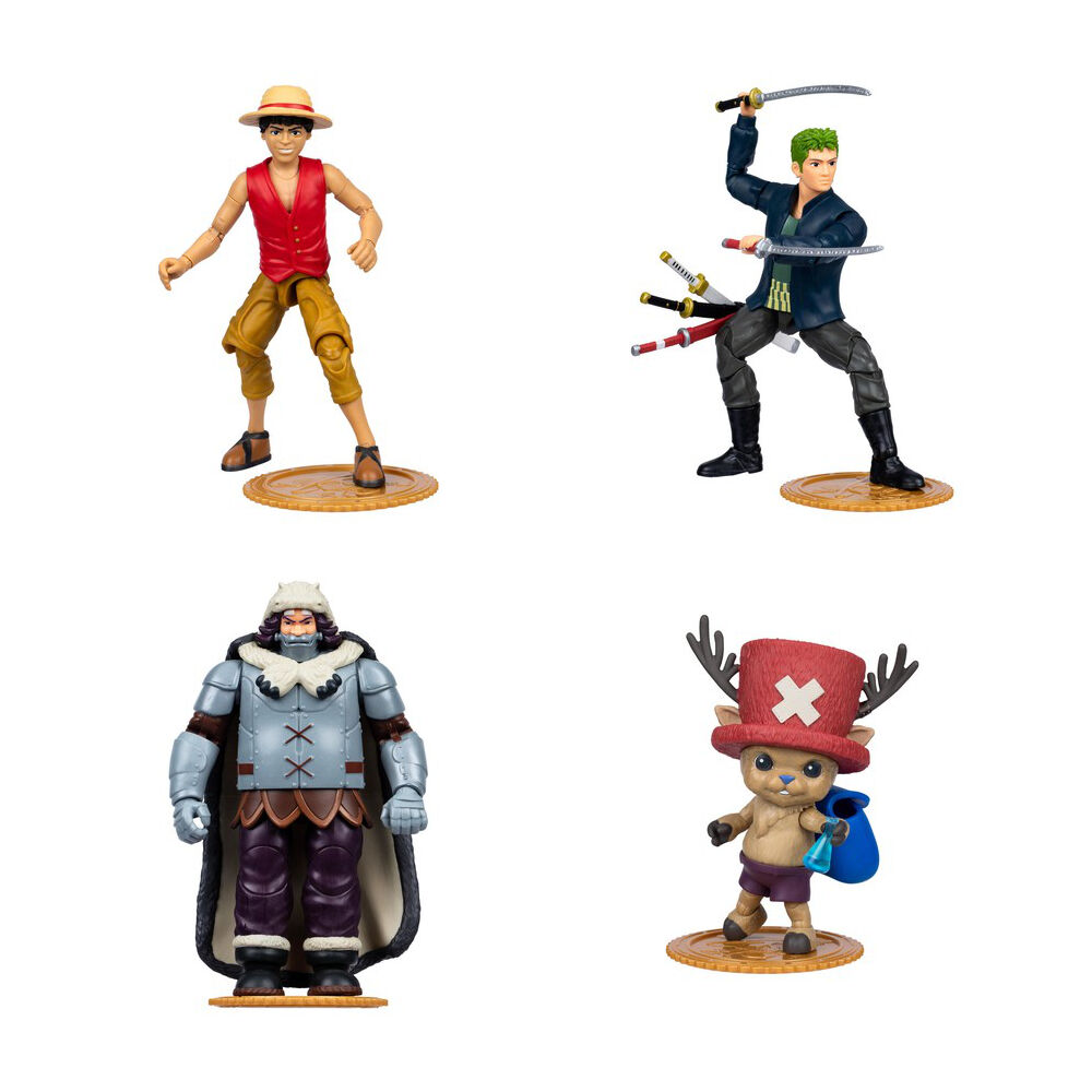 One Piece Action Figure W2 Toy Kids 4y+ Assorted