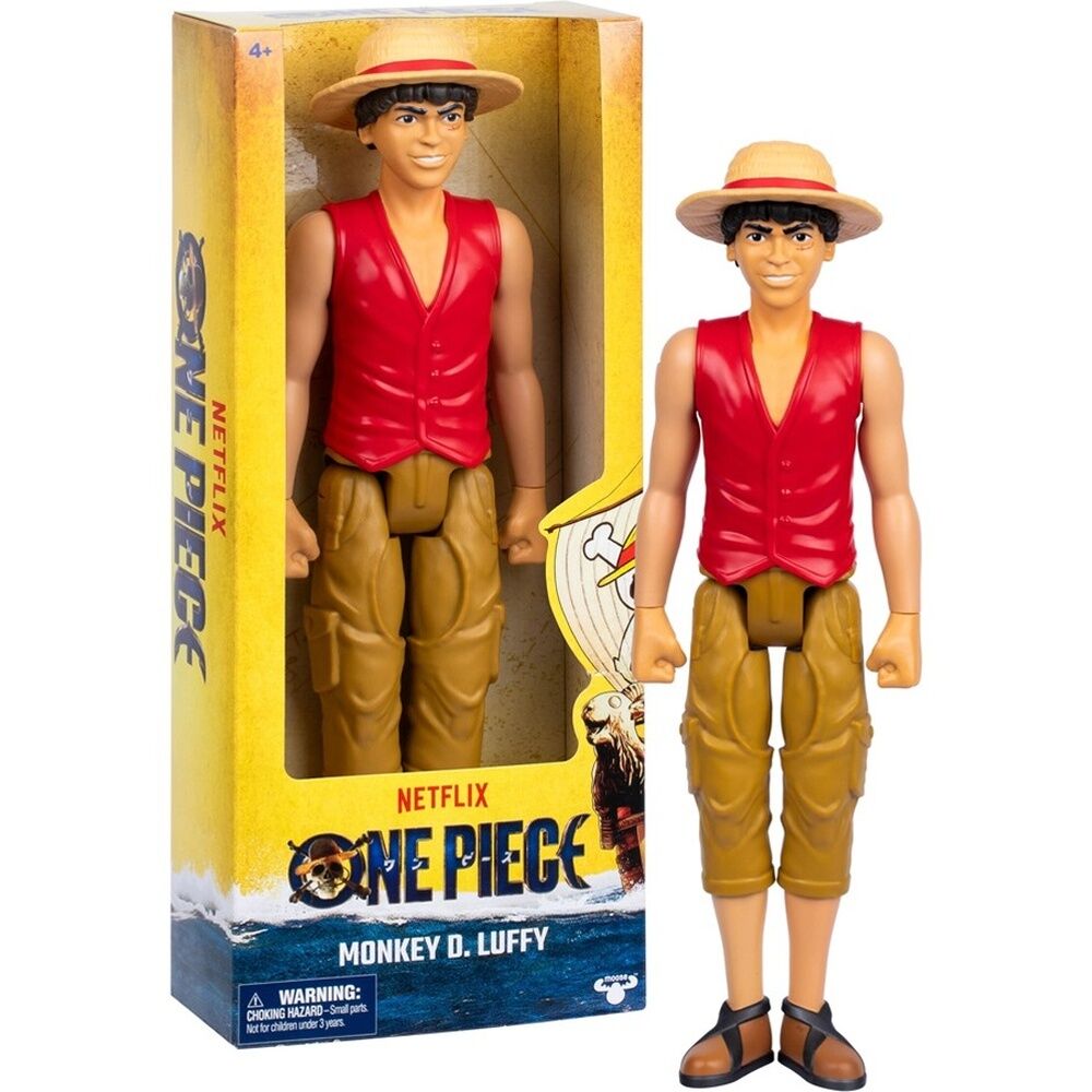 2PK One Piece Large 30cm Action Figure W/ Dynamic Poses 4y+ Assorted