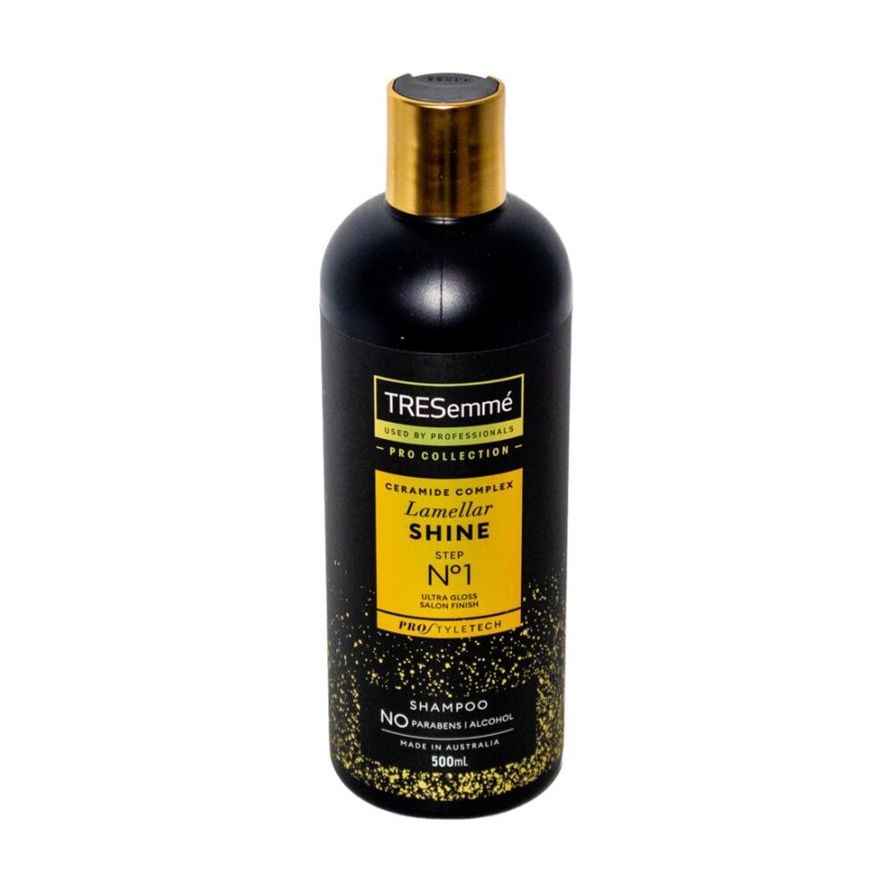 4PK Tresemme Ceramide Complex Lamellar Shine Step No1 Shampoo 500ml