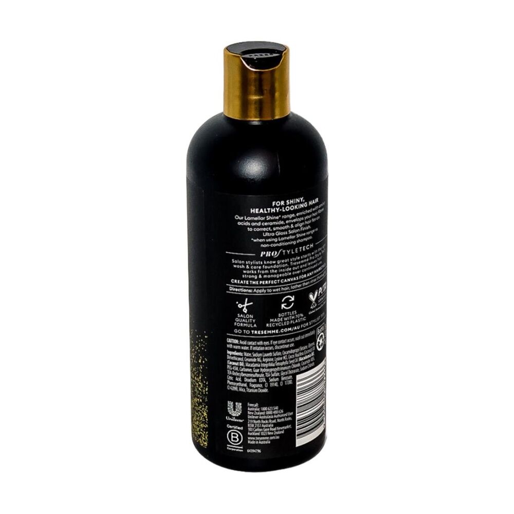 4PK Tresemme Ceramide Complex Lamellar Shine Step No1 Shampoo 500ml