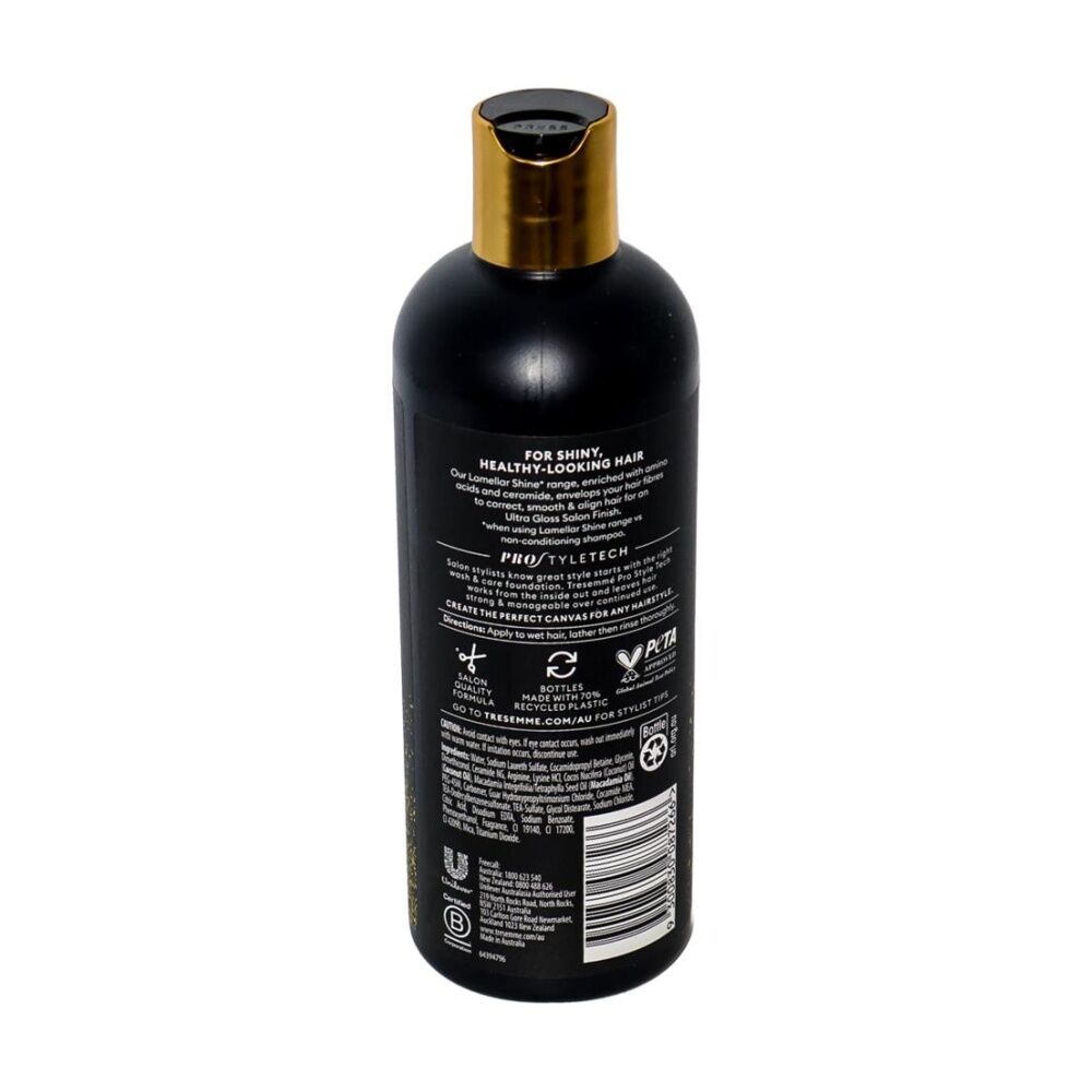 4PK Tresemme Ceramide Complex Lamellar Shine Step No1 Shampoo 500ml