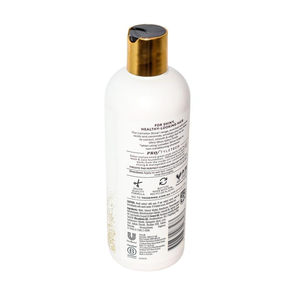 8PK TRESemme Conditioner Lamellar Shine Ultra Gloss Salon Finish 500ml