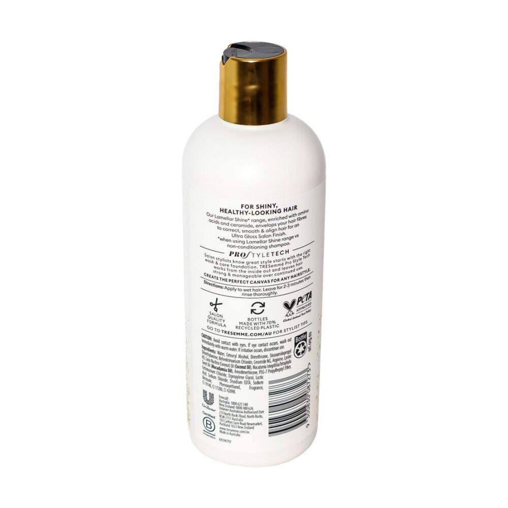 8PK TRESemme Conditioner Lamellar Shine Ultra Gloss Salon Finish 500ml