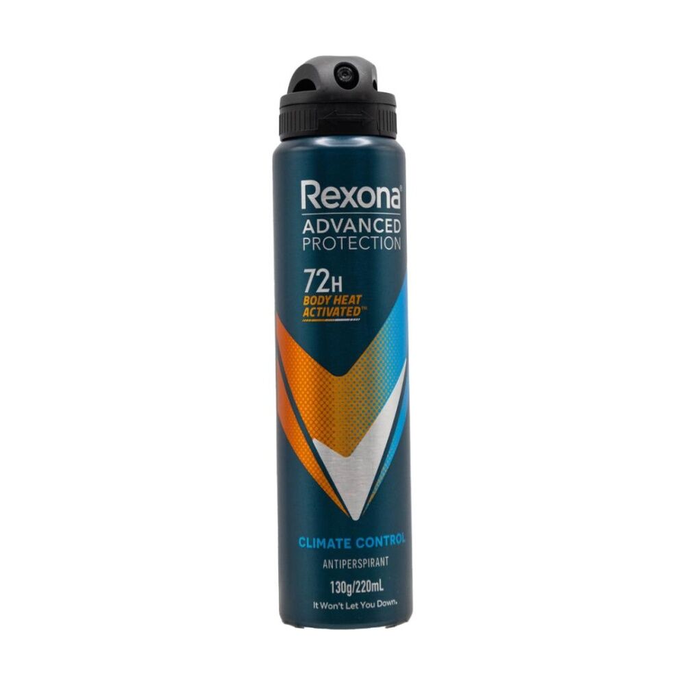 6PK Rexona Men Advanced Protection Body Activated Antiperspirant Spray 220ml
