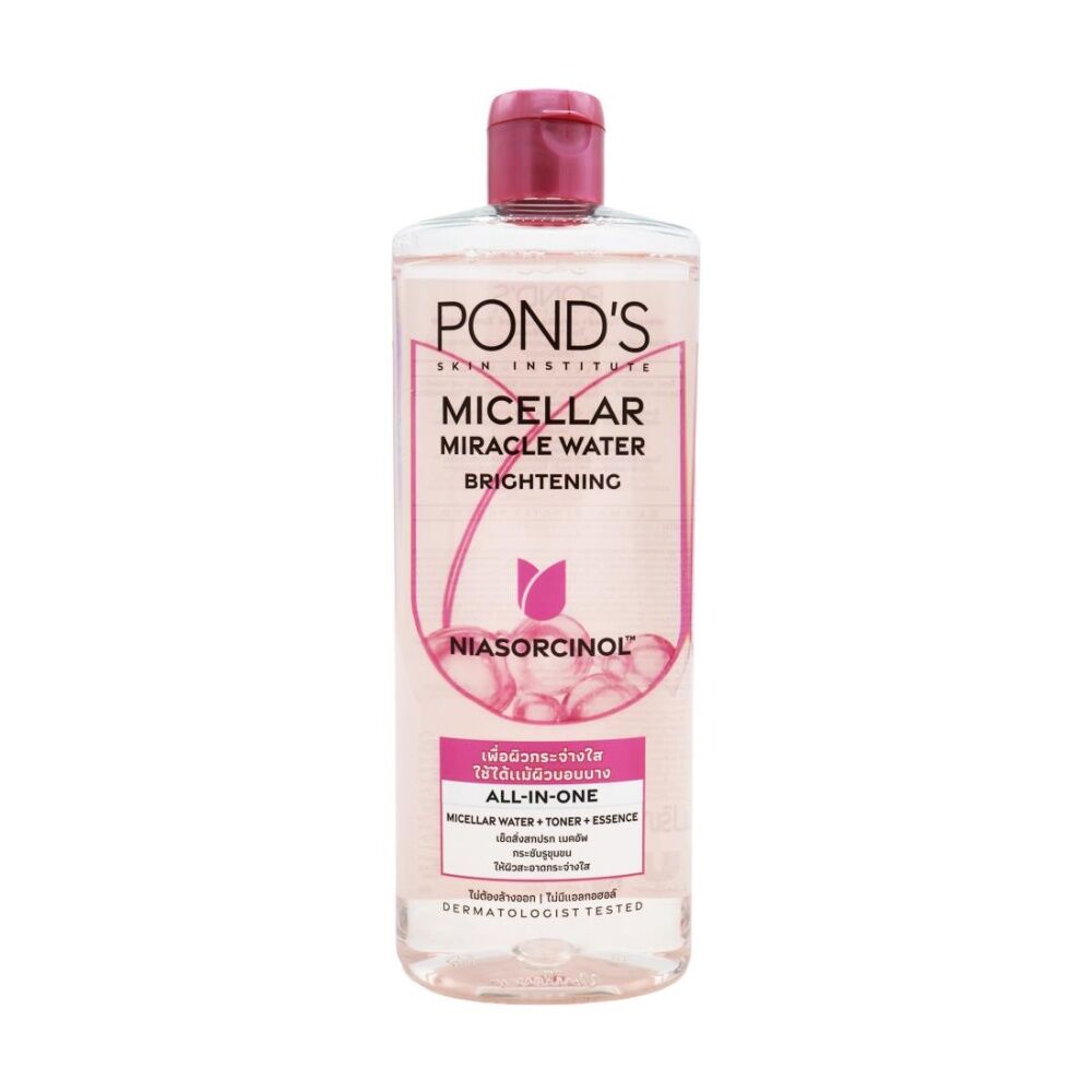 3PK Ponds Micellar Miracle Water Skin Institute Brightening Niasorcinol 400ml