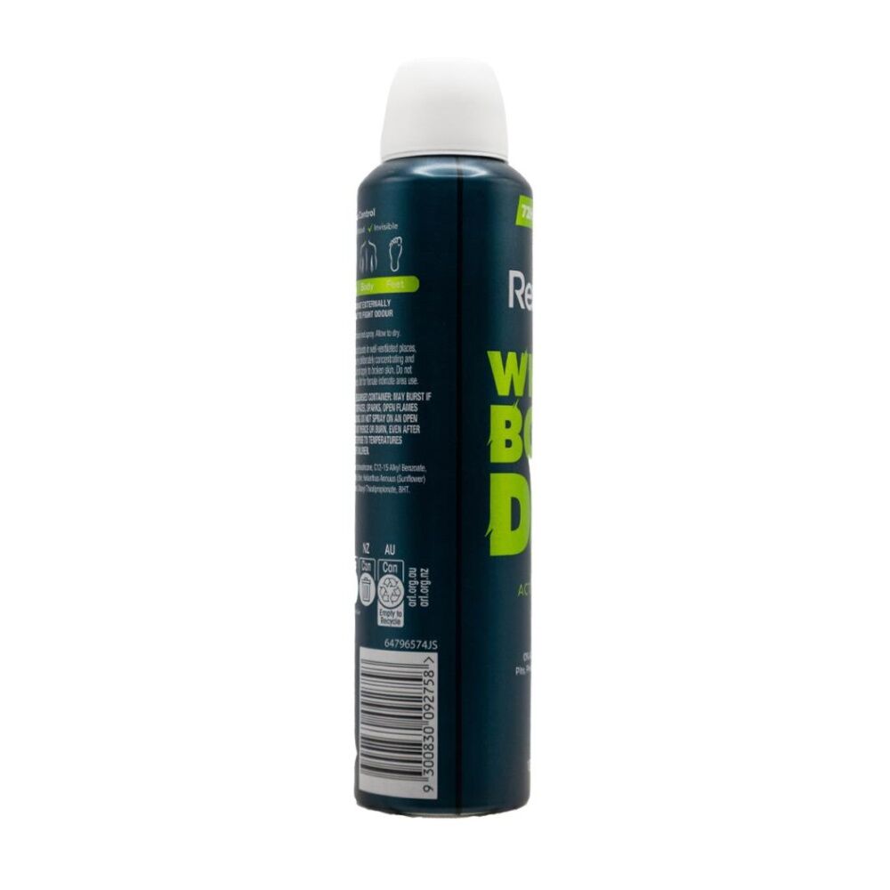 12PK Rexona Men Deodorant Active Fresh 72H Odour Protection Aluminium 131g 230mL