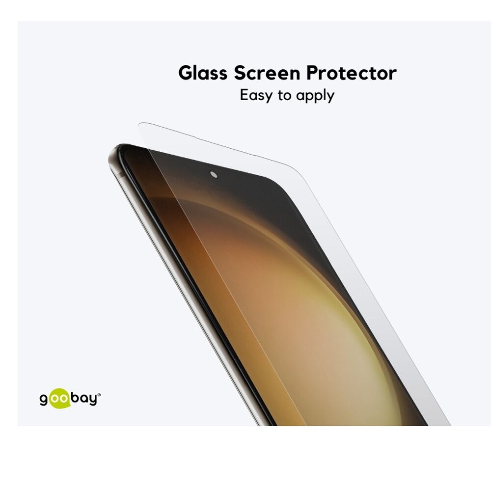 3x 10pc Goobay Screen Protector - Samsung GS24 Tempered Glass Cover Clear