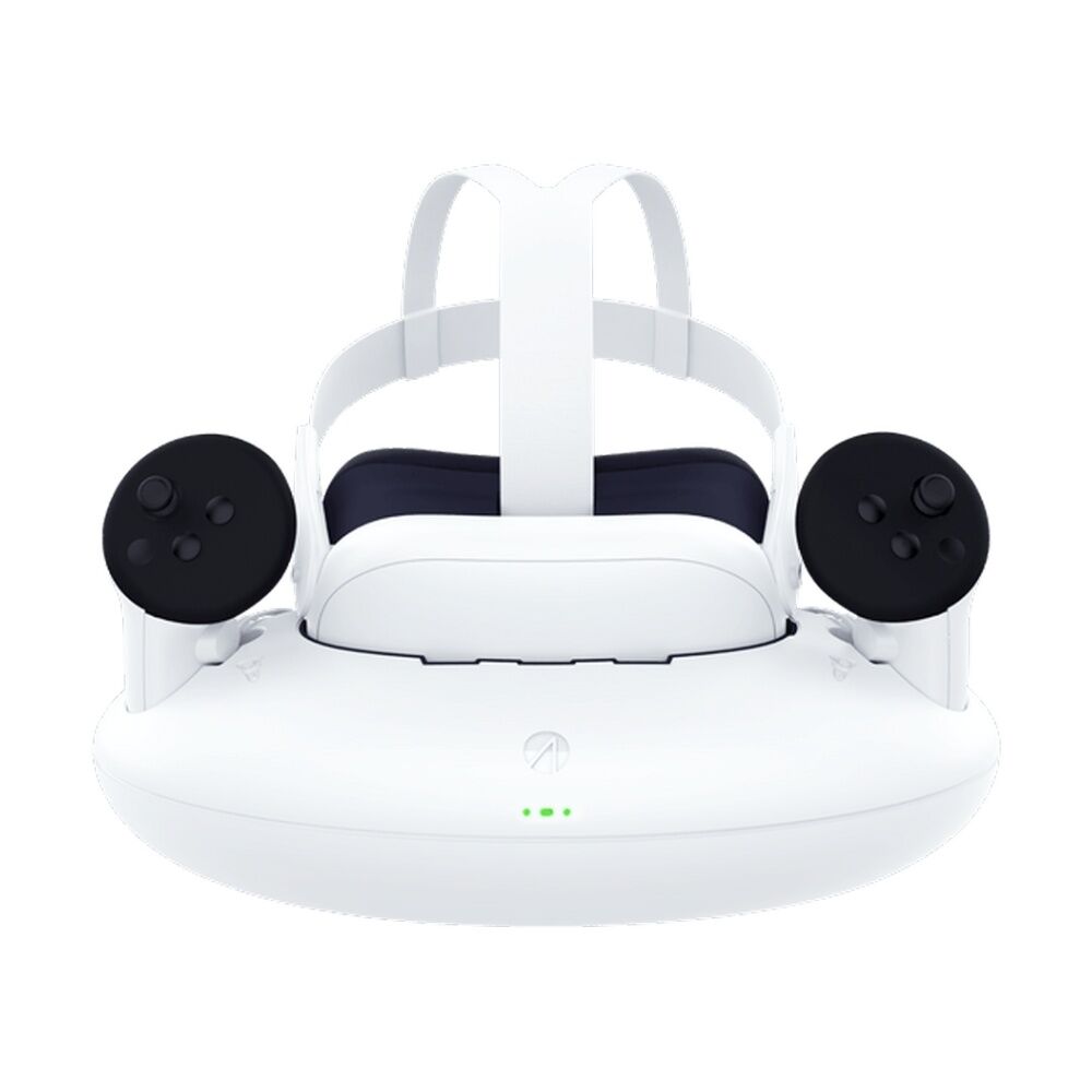4Gamers Virtual Reality Storage & Charging Station Meta Quest 3 Compatible