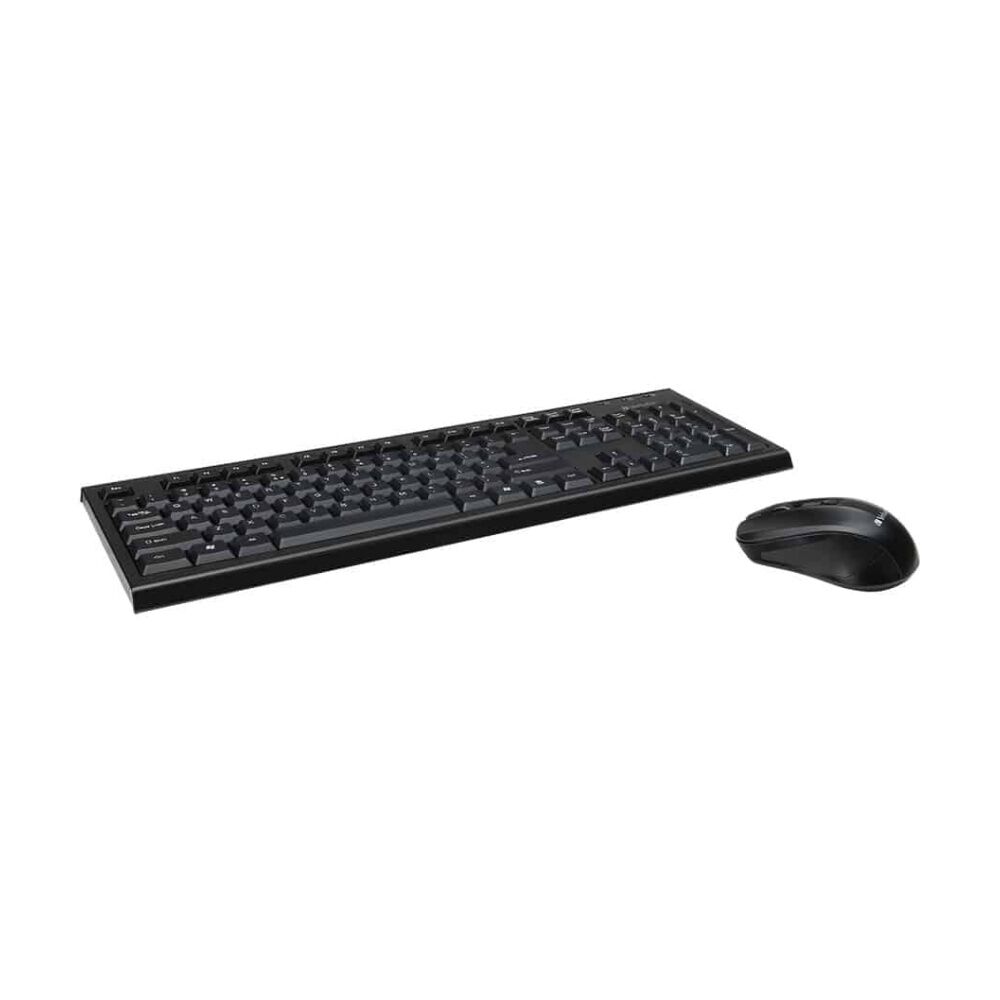VERBATIM Wireless Keyboard & Mouse Combo Set W/ USB Connection Receiver 2.4Ghz