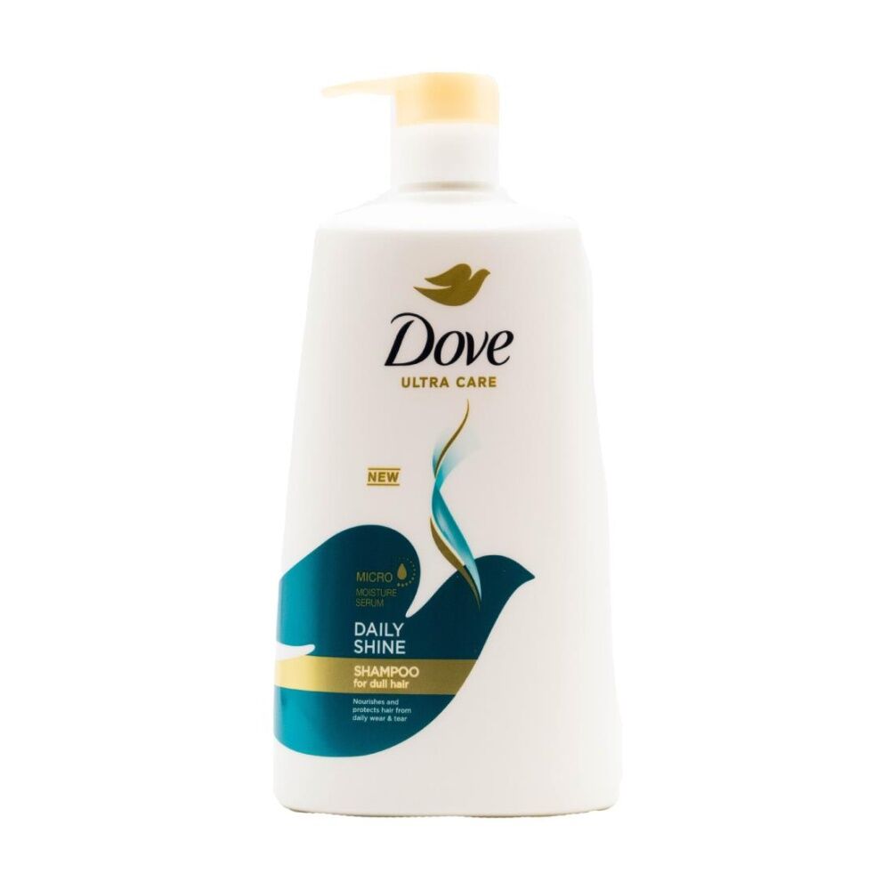 6PK Dove Ultra Care Daily Shine Micro Moisture Serum For Dull Hair Shampoo 680ml