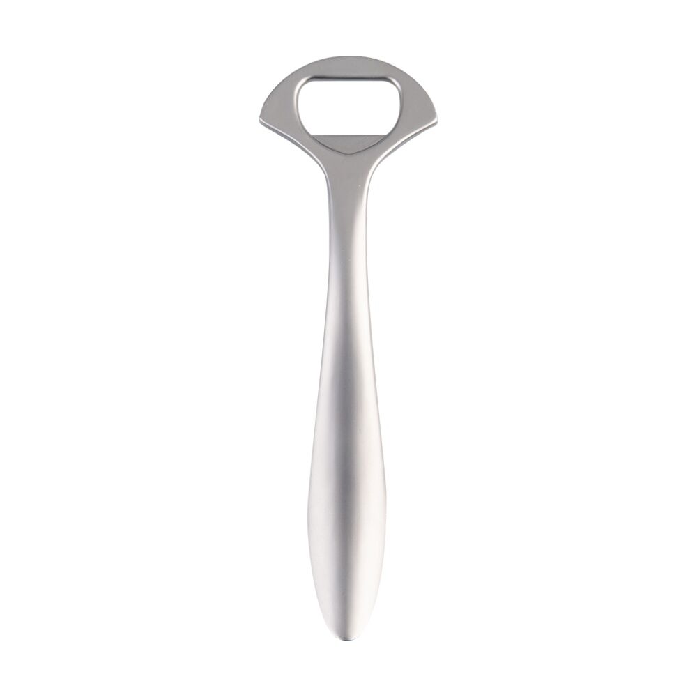 3PK Bartender Durable Ergonomic Handle Bottle Opener White Nickel