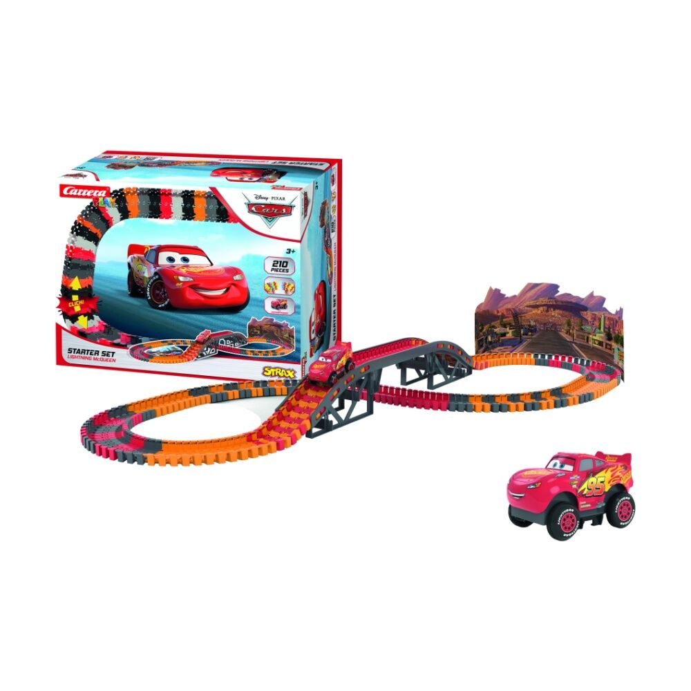 210pc Strax Disney Pixar Cars Starter Set Kids 3y+ Creative Building