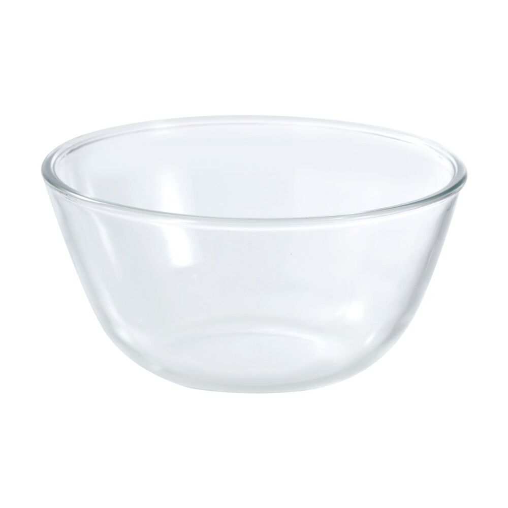 12x Lemon And Lime Yorkshire Glass Cooking Food Mixing Bowl 21x21x10cm 2L