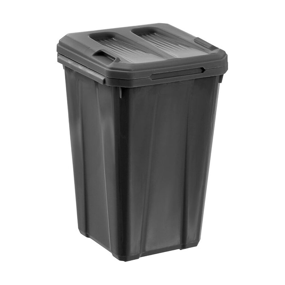 3x Boxsweden Skeep Indoor/Outdoor Durable Mini Wheelie Rubbish Bin 7L Assorted