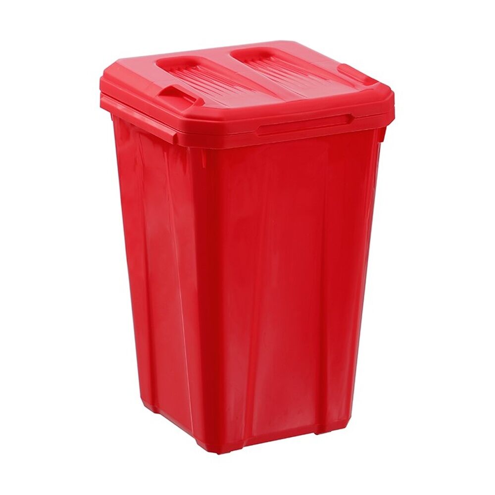 3x Boxsweden Skeep Indoor/Outdoor Durable Mini Wheelie Rubbish Bin 7L Assorted