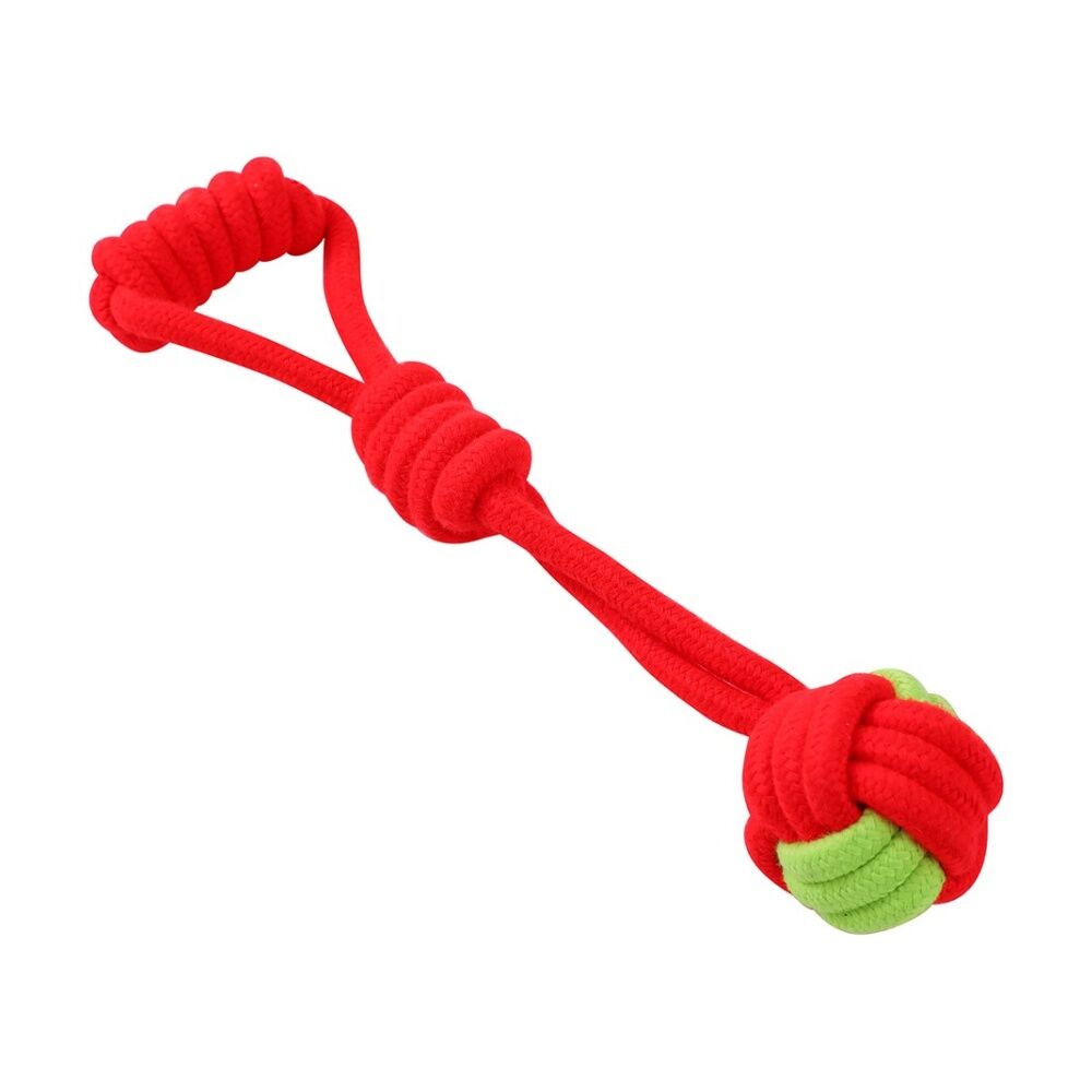 6x Paws And Claws Pet Dog Rope Chew/Tug/Fetch Play Toy Medium 30cm Assorted