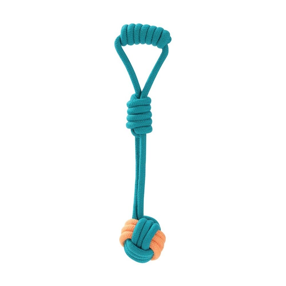 6x Paws And Claws Pet Dog Rope Chew/Tug/Fetch Play Toy Medium 30cm Assorted