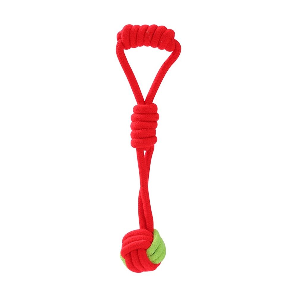 6x Paws And Claws Pet Dog Rope Chew/Tug/Fetch Play Toy Medium 30cm Assorted