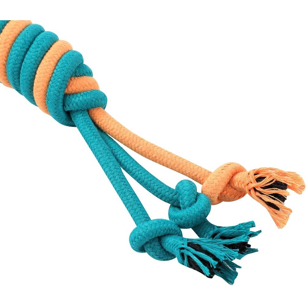 12x Paws And Claws Pet Dog Rope Chew/Tug/Fetch Play Toy 35cm Assorted