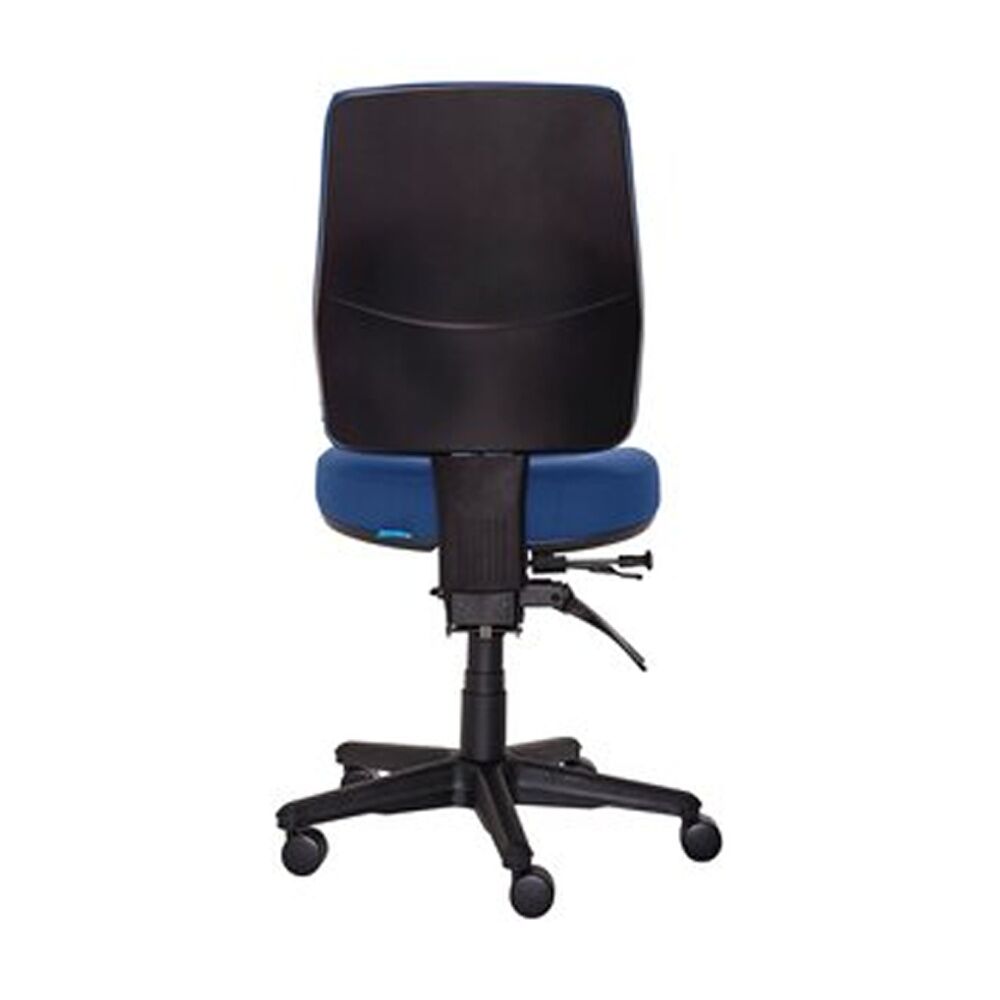 Buro Roma High Back 3 Lever Office Chair On Wheels Dark Blue