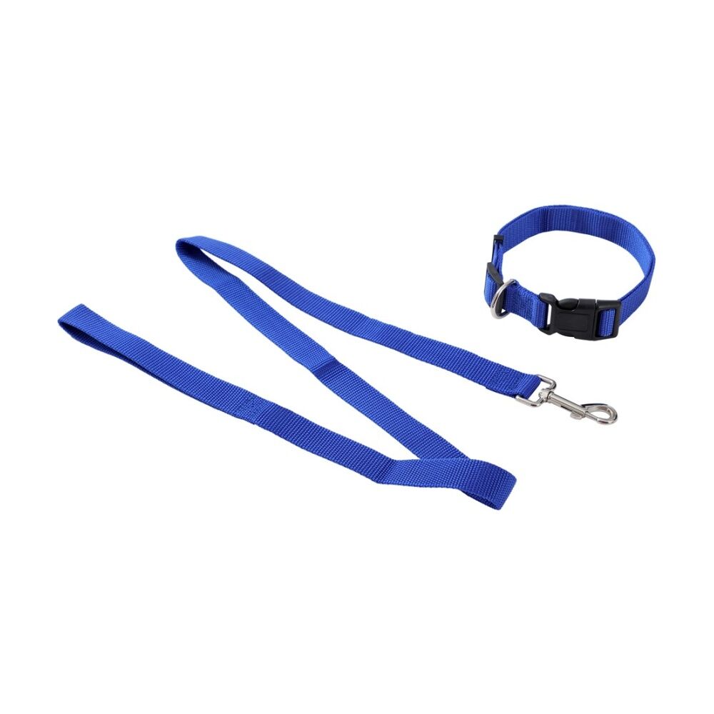 3x Paws And Claws Essentials Pet Dog Collar & Lead Set Large Assorted