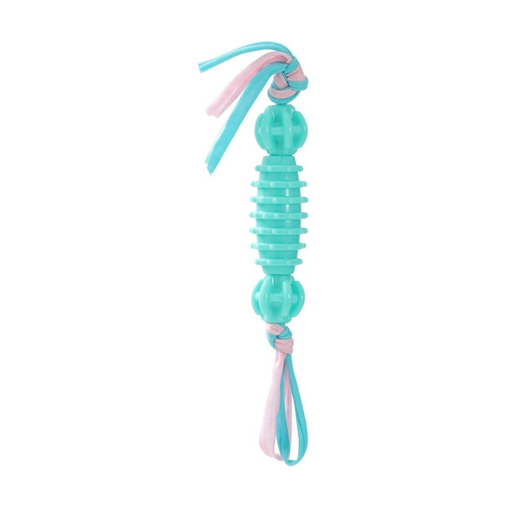 6x Paws And Claws Durable TPR & T-Shirt Rope Pet Puppy Dog Chew Toy Assorted