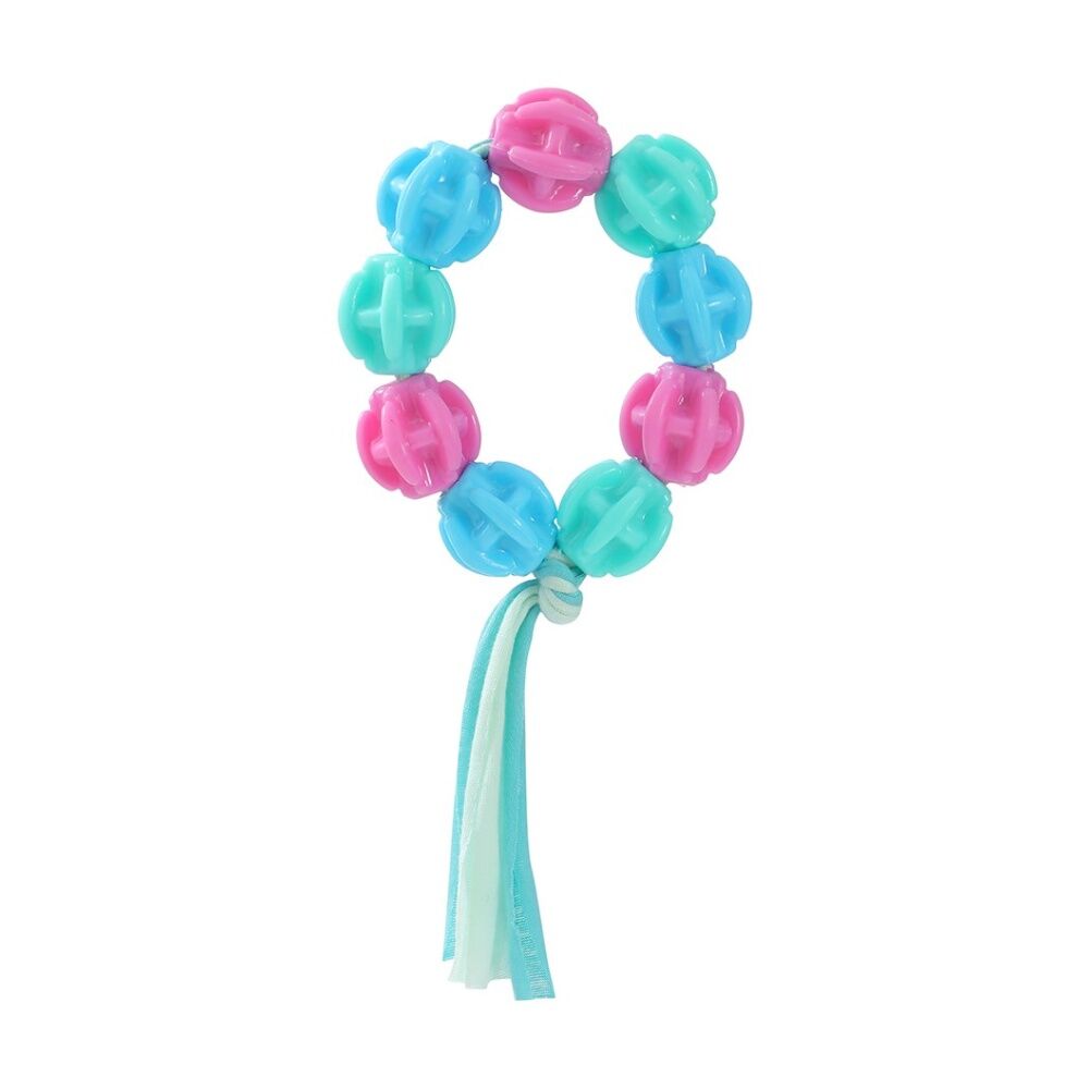 6x Paws And Claws Durable TPR & T-Shirt Rope Pet Puppy Dog Chew Toy Assorted