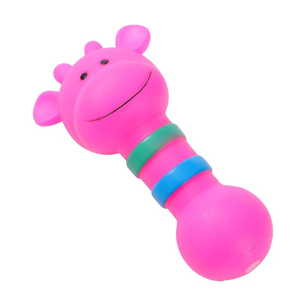12x Paws And Claws Vinyl Baton Animals Pet Dog Squeaky Chew Toy 13.5x7cm Assorted