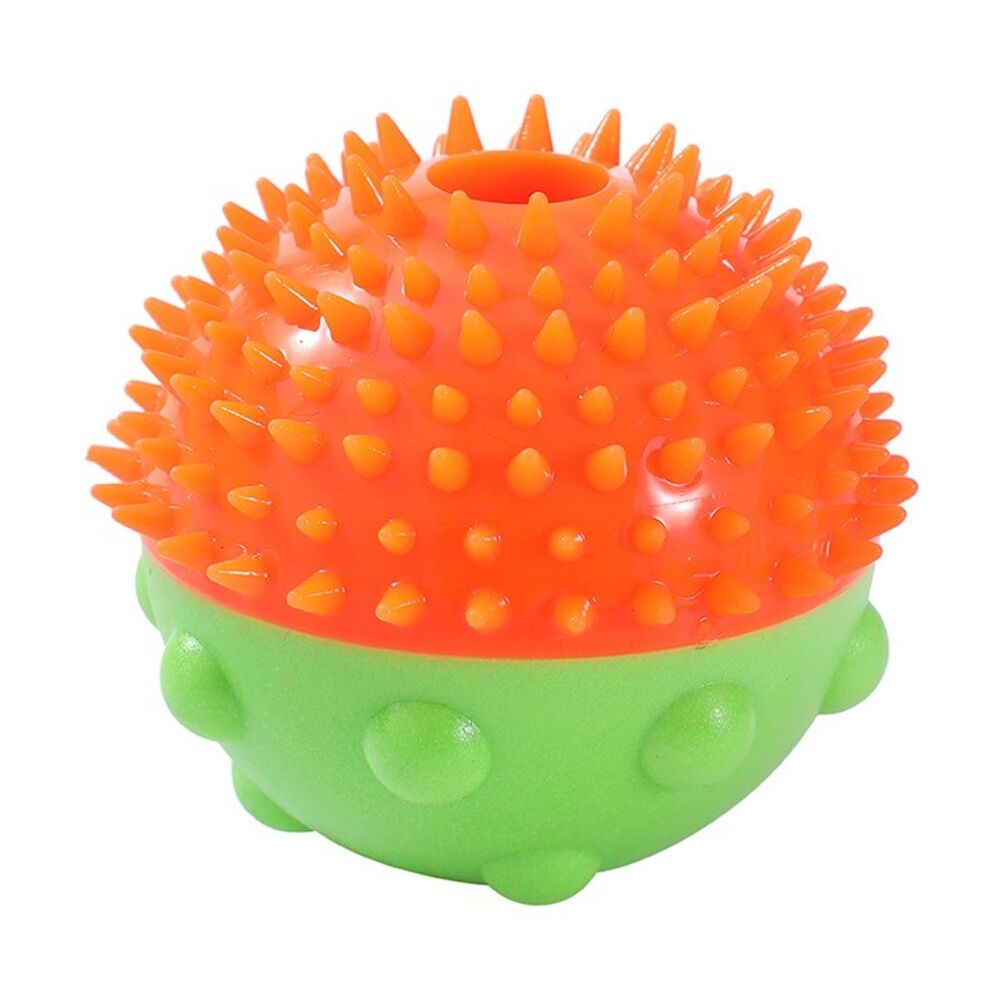 12x Paws And Claws Dental Treat Ball Pet Dog Toy Teeth Gum Cleaning 8.5cm Assorted