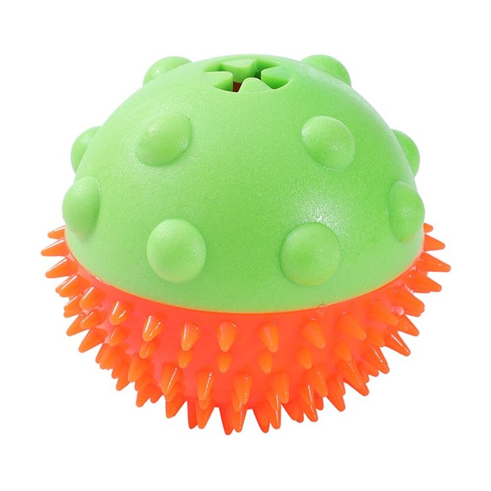 12x Paws And Claws Dental Treat Ball Pet Dog Toy Teeth Gum Cleaning 8.5cm Assorted